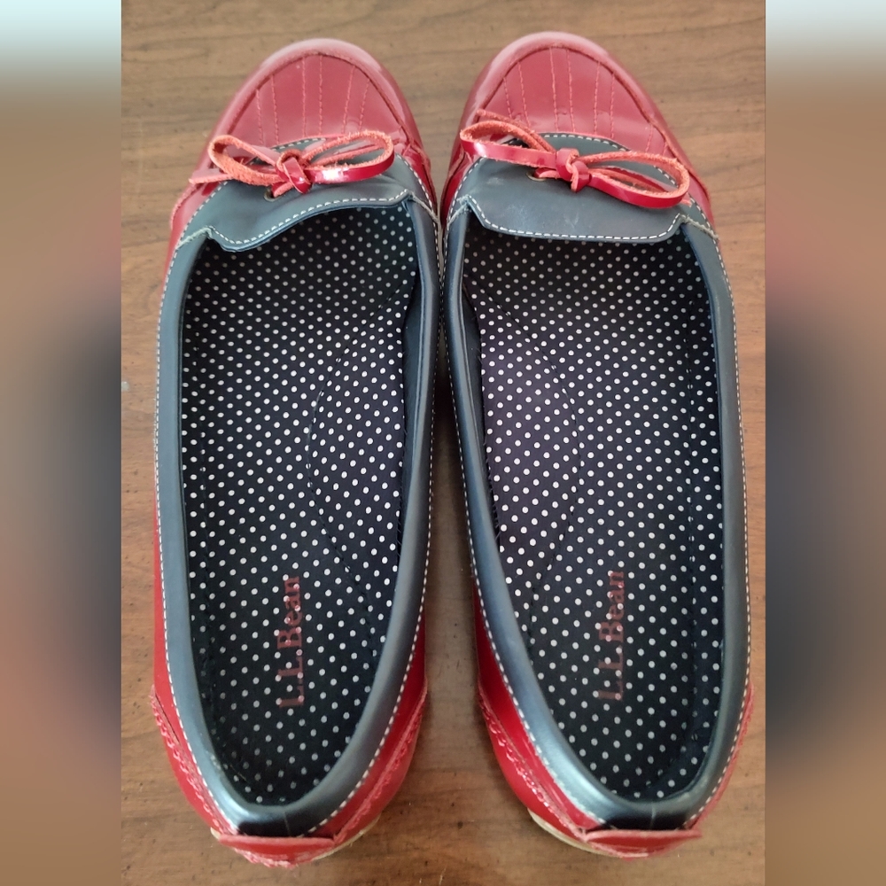 LL Bean Red Flats - Picture 4 of 8